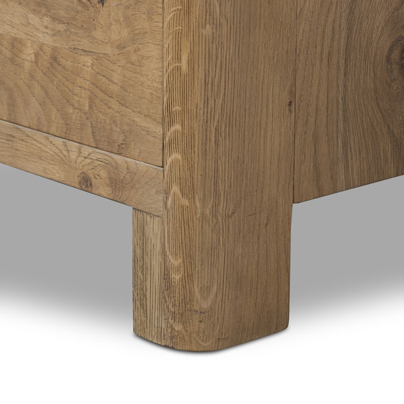 Talullah Noeline Nightstand, Worn Oak