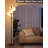 Dimmable Globe Floor Lamp Mid Century Modern Floor Lamp with 5Pcs 3000K G9 Bulbs Stepless Brightness Adjustable Standing Lamps with Stable Base for Living Room Bedroom Office-183772588