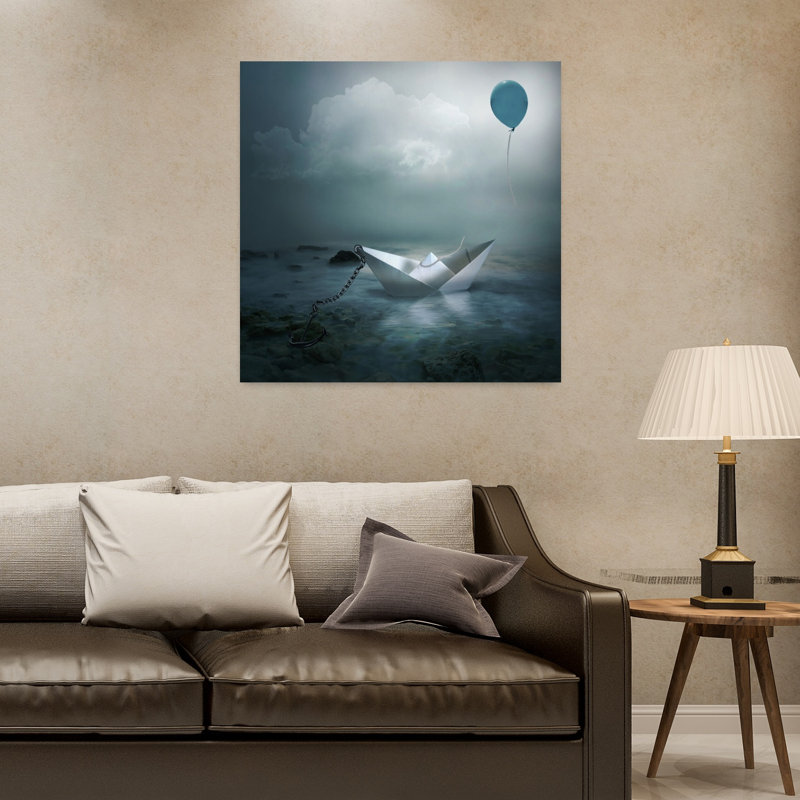 Without Choice Dreamy Ethereal Surreal Landscape Nature Wall Art Print, 81.28cm H x 81.28cm W