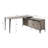 Writing Desk Stylish, Functional With Spacious Storage & 31" Height