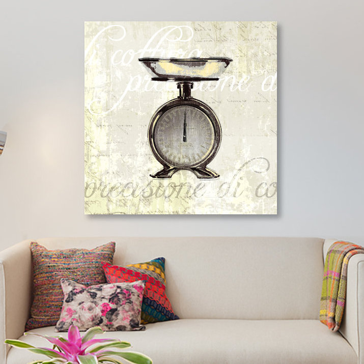 « cuisine help iii », reproduction d’impression sur toile tendue, H 18 po x l 18 po x P 1,5 po, Toile avec cadre noir