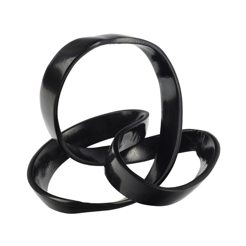 Sculpture contemporaine Chamberlain, Noir