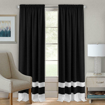 Renken Semi Sheer Curtain Pair