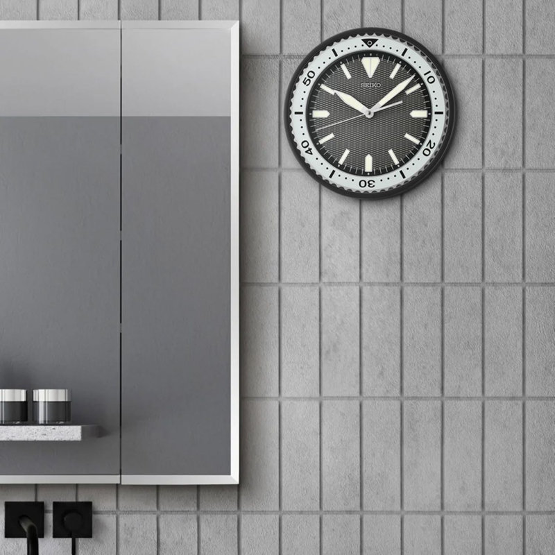 QXA791TLH Heritage Design Clock, Silver, Silver