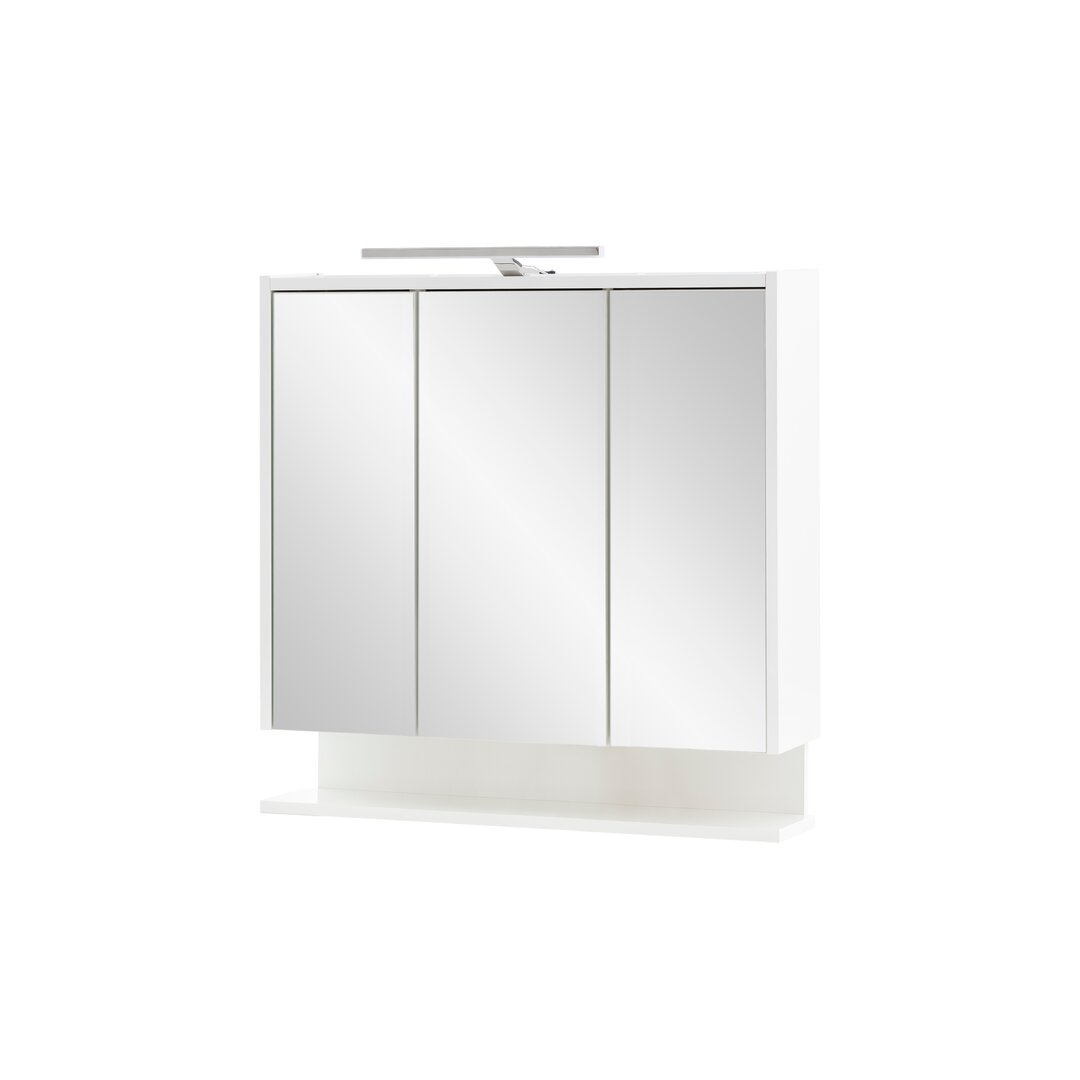 75 cm x 60 cm Spiegelschrank mit Beleuchtung