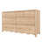 Sutton 7 Drawer Dresser, Blonde-586337505