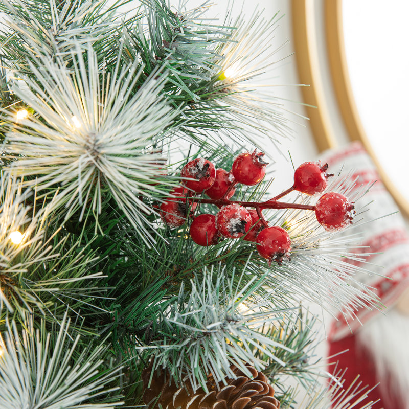 Arbre de Noël artificiel avec lumières DEL Heyden, 5'
