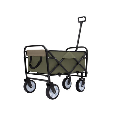 Chariot pliable pliable à 4 roues