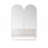 23.62" Modern Double-Arched Mirror Cabinet-134146793