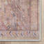 Tapis tissé à plat à chevrons rose rétro Ervin Anya-72950091