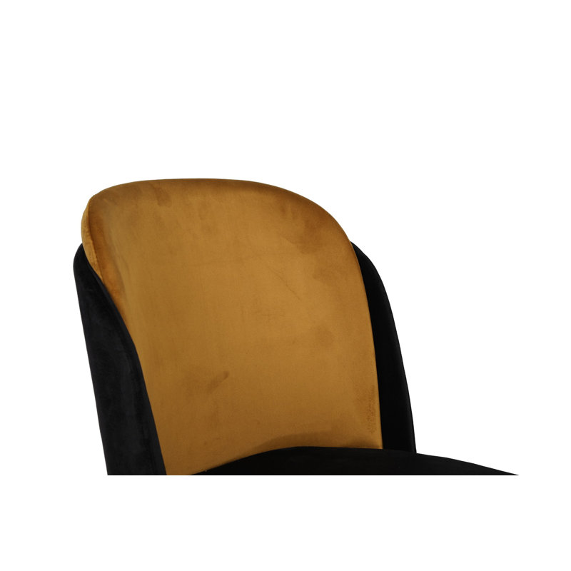 Ensemble de chaises (2 pièces), Moutarde