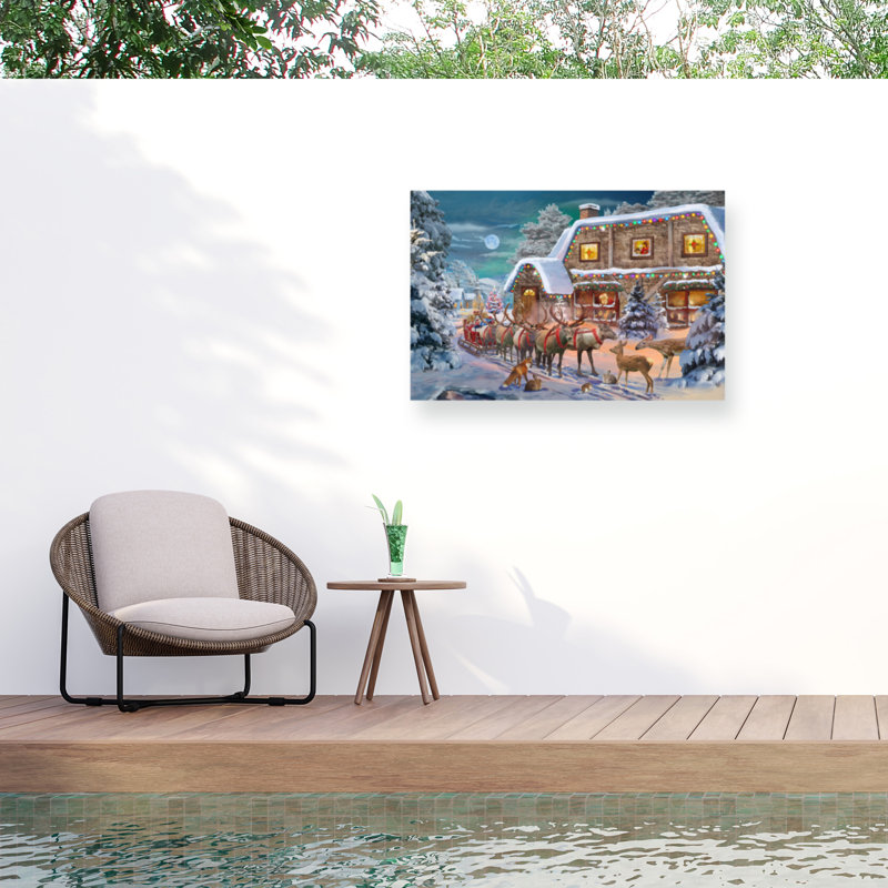 GL Studio Christmas Magic Outdoor  Canvas, 30" H x 47" W