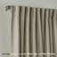 Paire de rideaux obscurcissant avec pattes de couleur unie-900887509-900887502