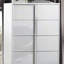 Mobilier de chambre à coucher de style contemporain avec finition UV et commode chromée 1pc-1032720083