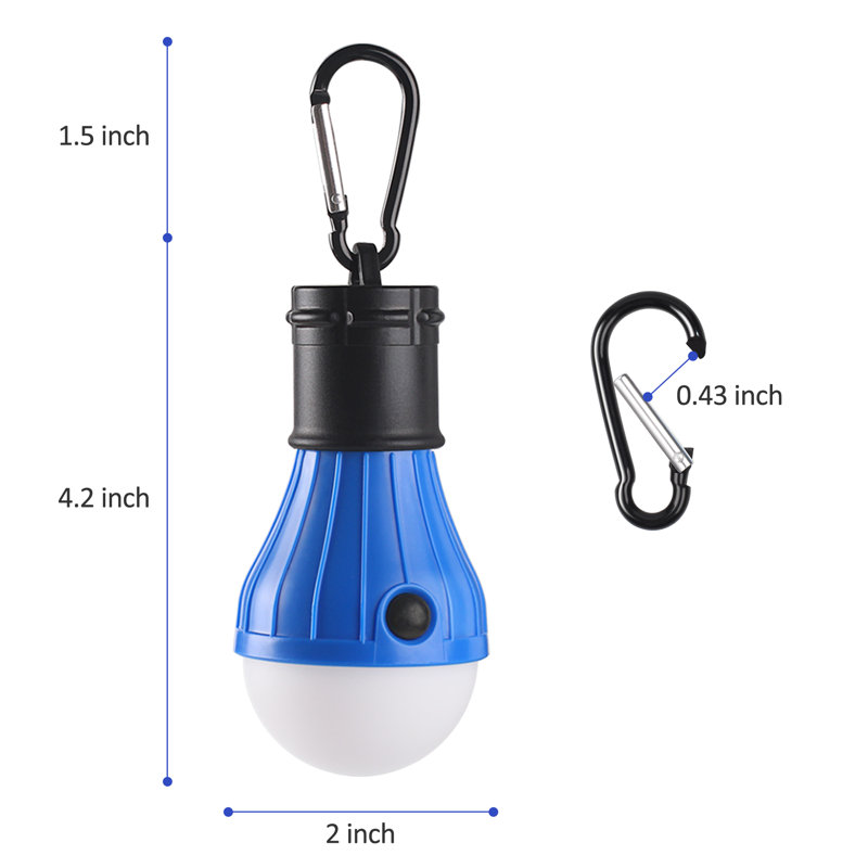Luminaire suspendu d'extérieur à piles DEL intégré