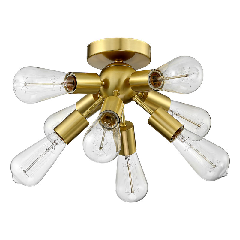 Kreios Flush Mount, Gold