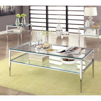 Ensemble de tables basses 2 pièces Rahil