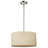Kasey 3 - Light Nickel Unique/Statement Pendant-2000582744-2000582747