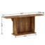 Console de style campagnard