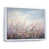 White Floater Framed