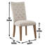 Chaise d'appoint (ensemble de 2)