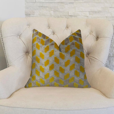 Velvet Reversible Throw Pillow