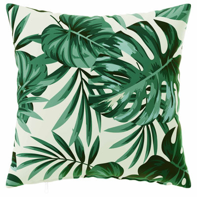 Leaf Pattern Cushion Cover