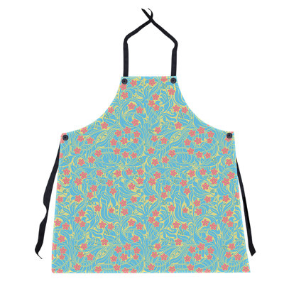 Floral Bib Apron