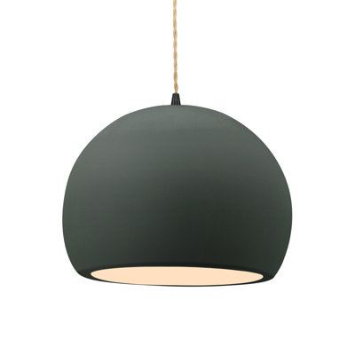 Luminaire suspendu 1 lumière DEL intégré Aschwin