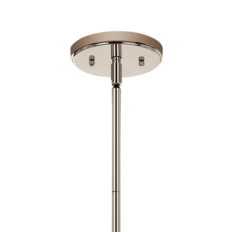 Lustre 20 lumières 20,5 ", Nickel poli