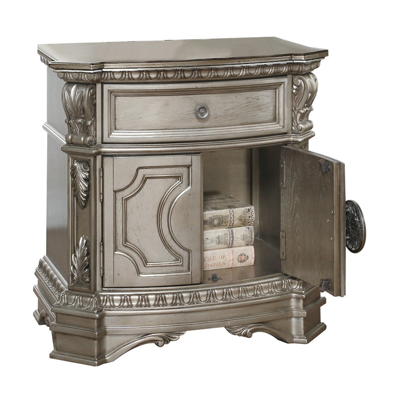 Viggo 30'' W Nightstand, Gray