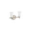 Bellera Two-Light Sconce With Frosted Shades-2098185926
