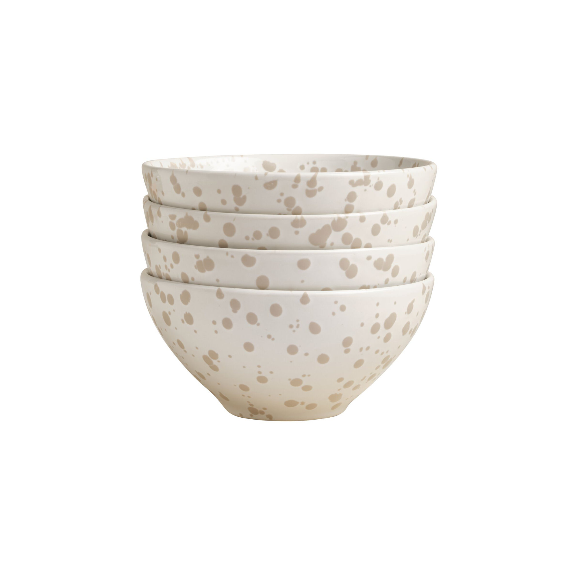 Year & Day Splatter Small Bowls, Beige