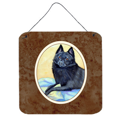 Décoration murale rêves doux schipperke