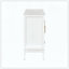 Élégante armoire de rangement à 3 portes avec grand espace de rangement pour l'entrée de la salle à manger-173425417