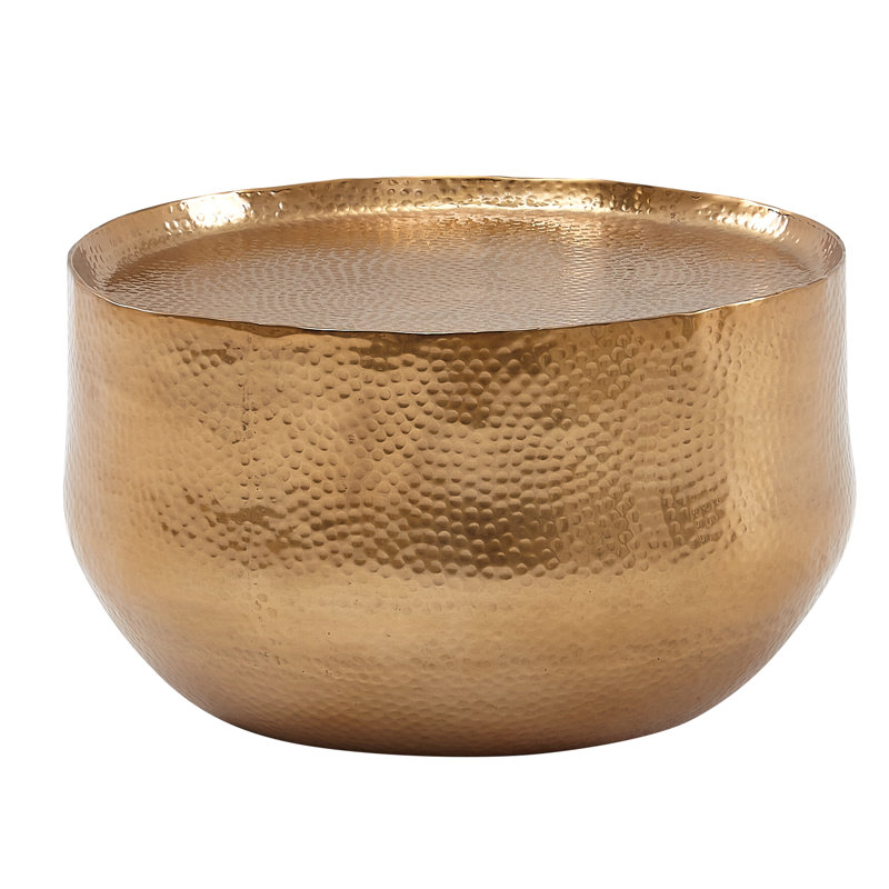 Swanhilda Solid Coffee Table, Gold