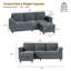 79'' Upholstered Sofa With Ottoman-15603512