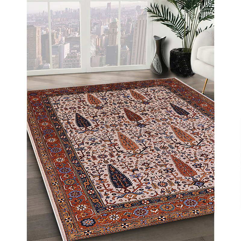 Oriental Indoor Rug, Round 7'