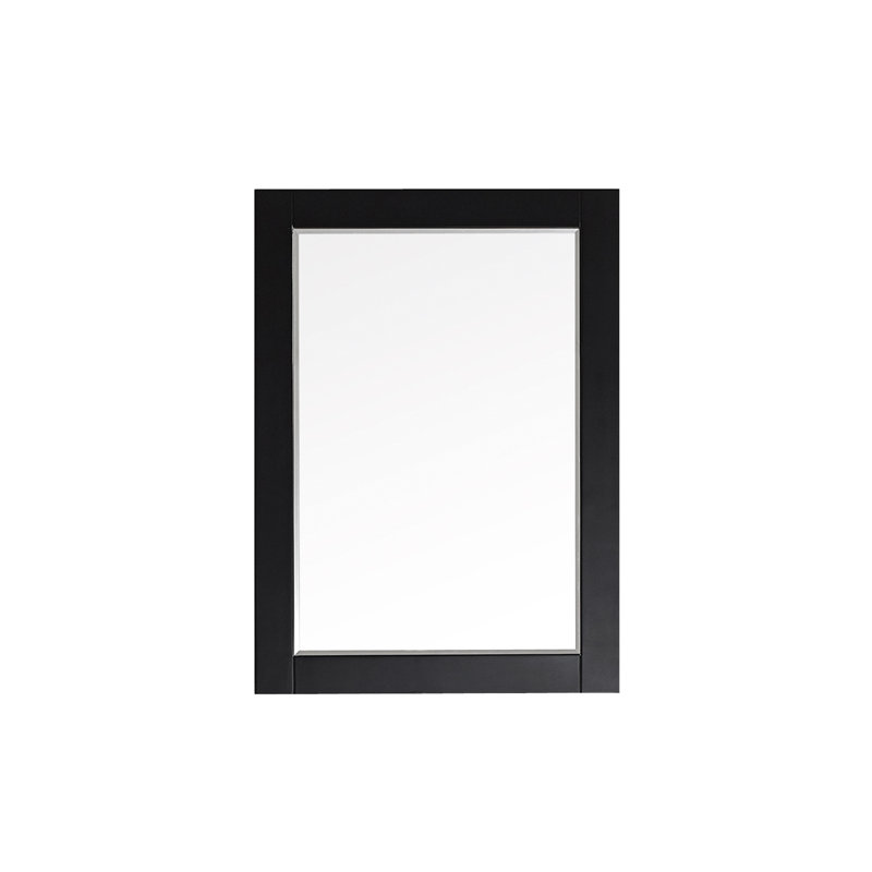 Dominey Wood Wall Mirror, 36" x 27", Grey