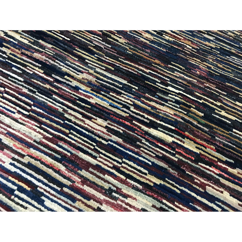 Hand-Knotted High-Quality Purple Area Rug