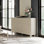 Commode décorative 6 tiroirs en bois massif