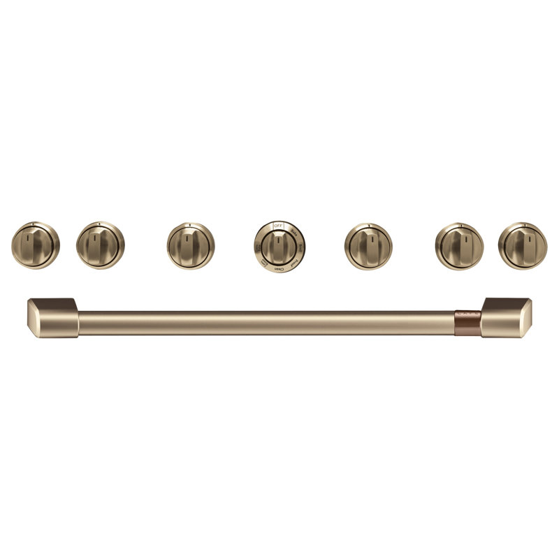 Range Knob Kit, Brushed Bronze