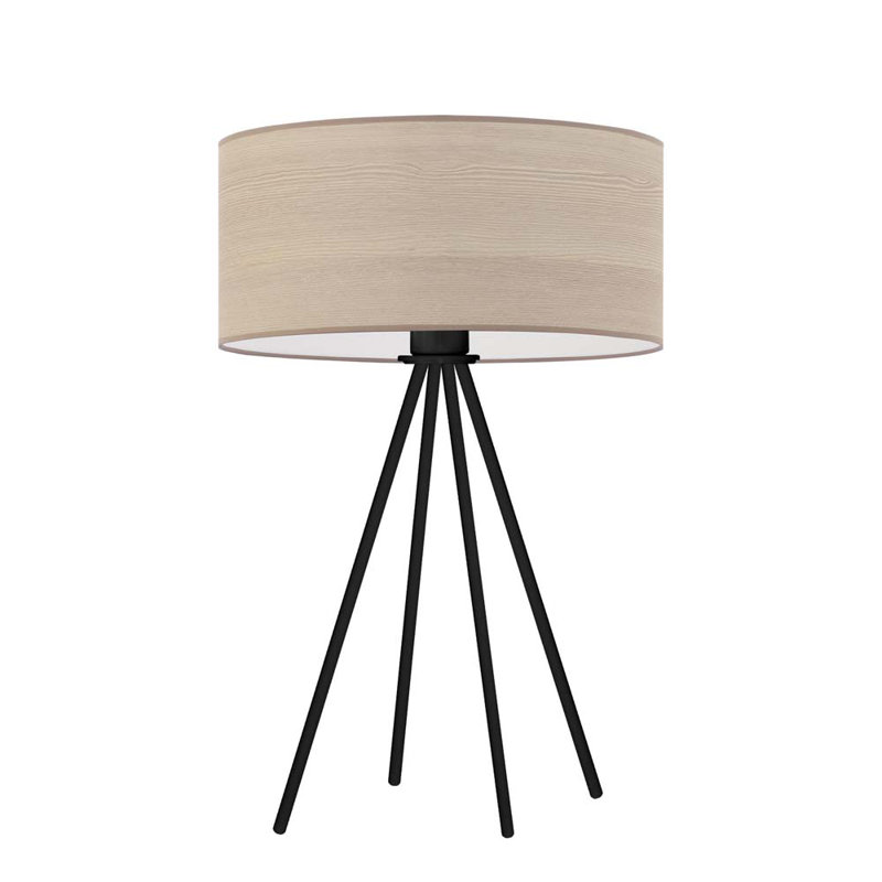 Chesley Metal Table Lamp, White, Black