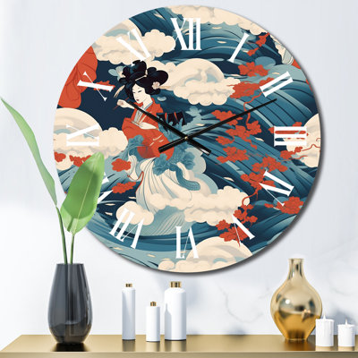 Horloge murale Ukiyo