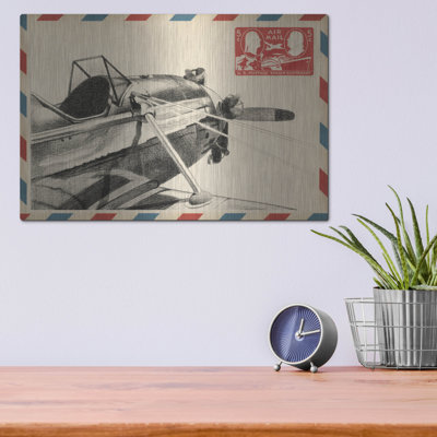 " Small Vintage Airmail I " by Ethan Harper