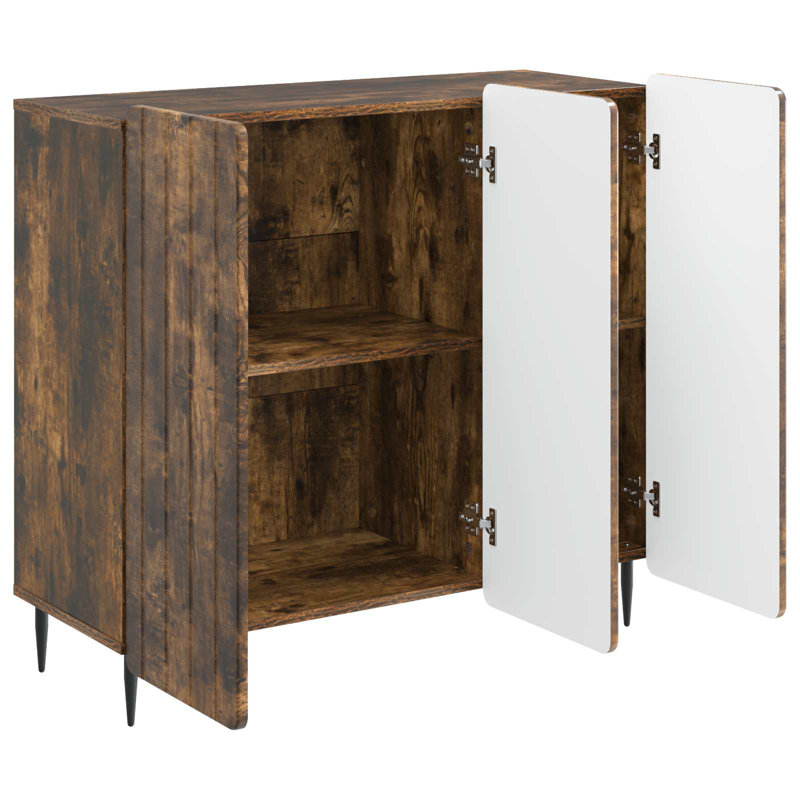 89cm Sideboard, Smoked Oak