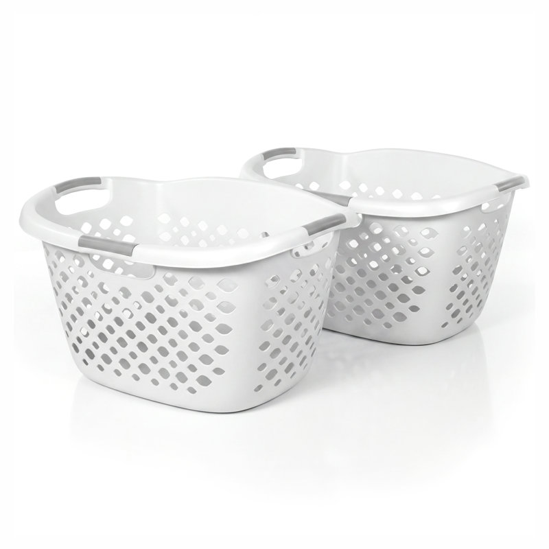 Panier à chargement frontal 1,5 Bu Home Logic - paquet de 2