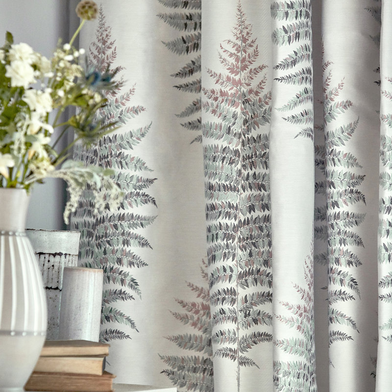 Fernery Weave Fabric, Botanical Green