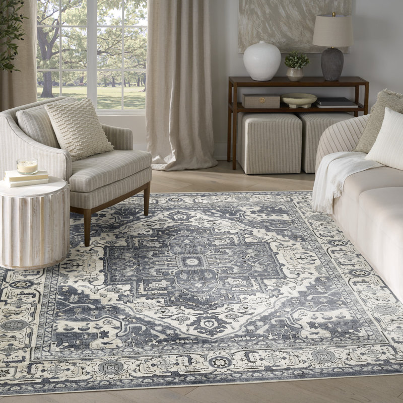 Floral Rug, Rectangle 7'10" x 9'10"