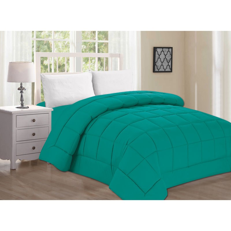 Luxury Comforter, Turqouise, Queen